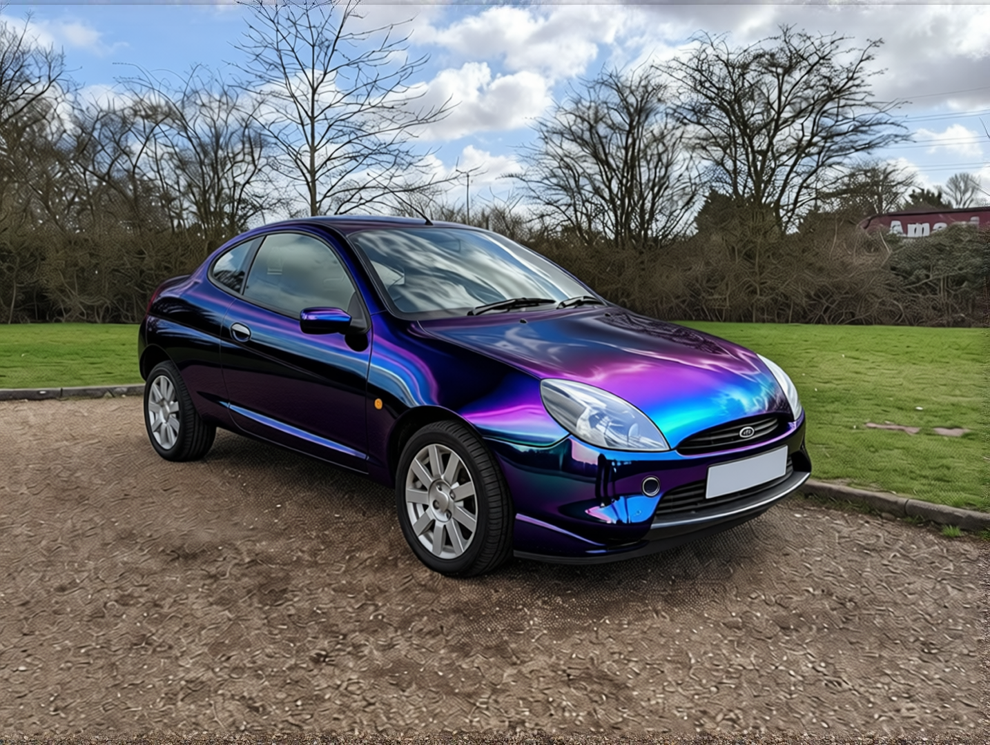 Your car rendered in Super Gloss Spectrum gloss wrap
