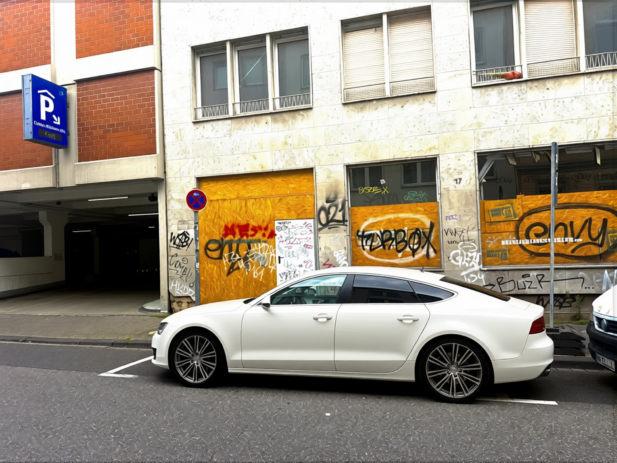Your car rendered in Pearl White gloss paint