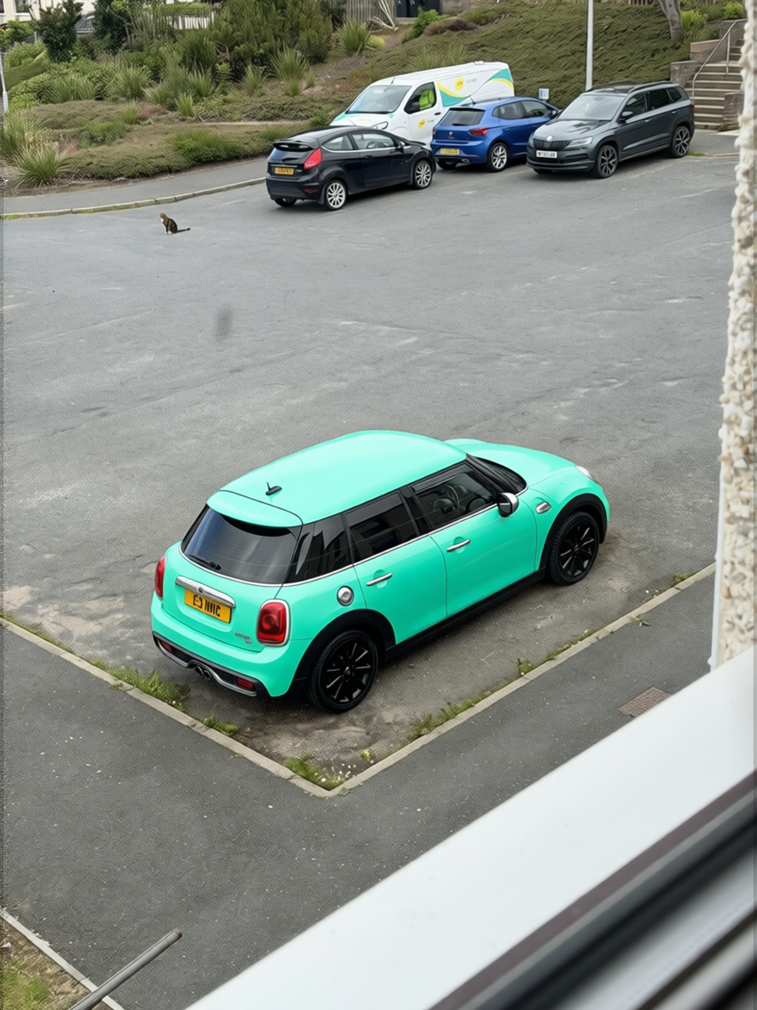 Your car rendered in Super Gloss LB Tiffany Blue gloss wrap