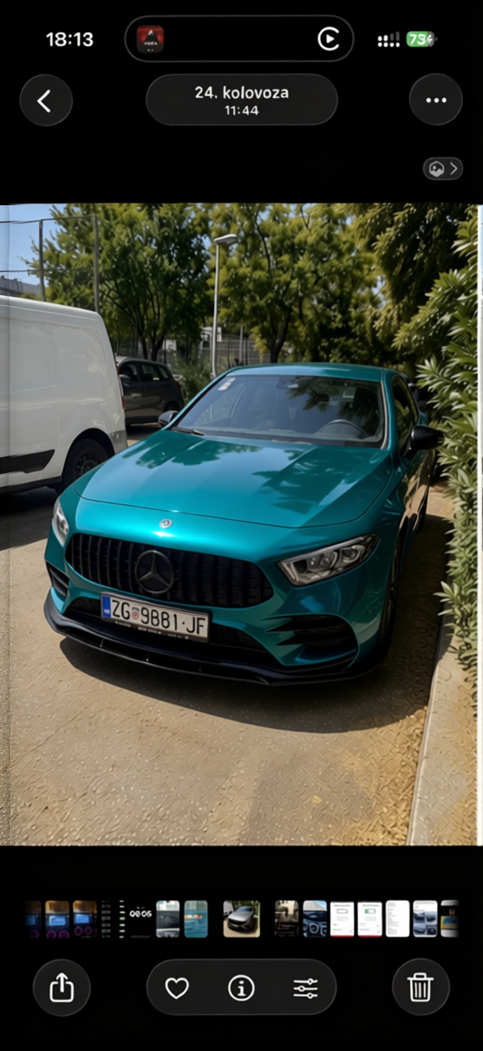 Your car rendered in Super Gloss Era Green gloss wrap