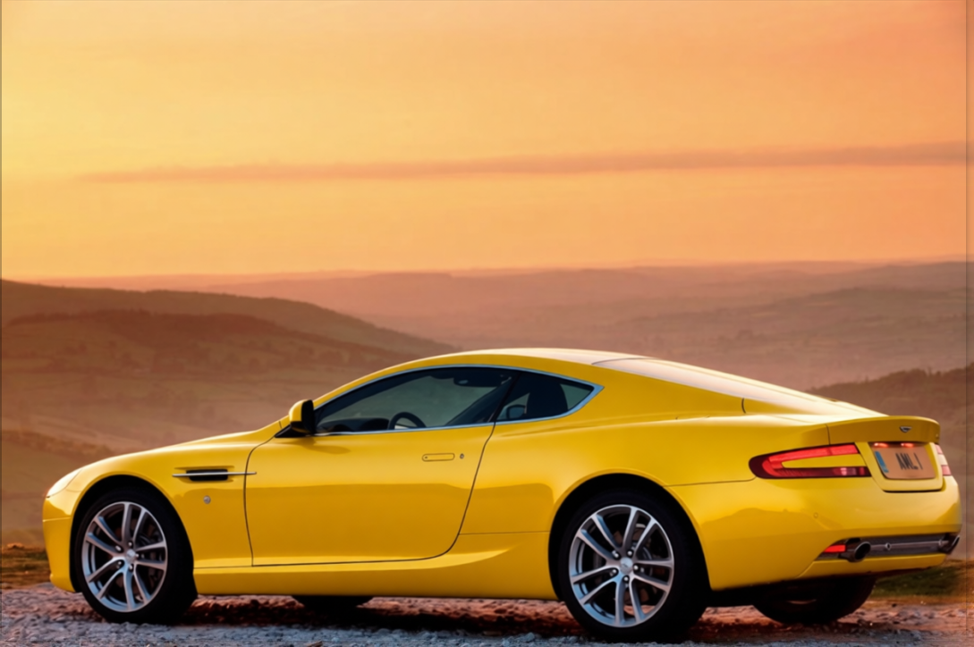 Your car rendered in Racing Yellow gloss paint