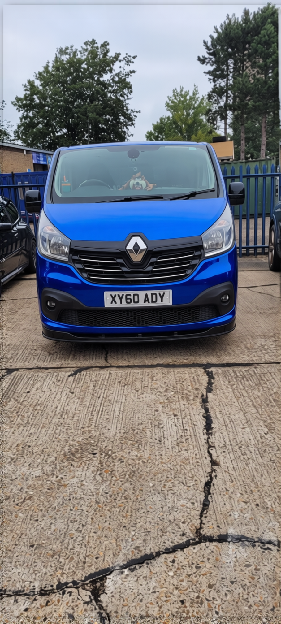 Your car rendered in Royal Blue gloss wrap