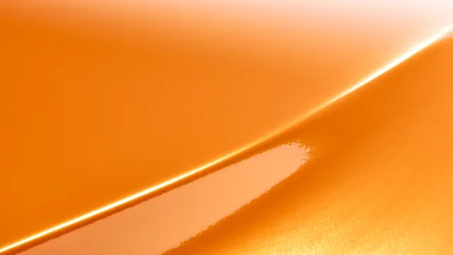 3M Gloss Deep Orange vinyl wrap film texture · Specced
