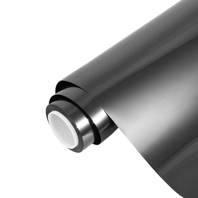 Ravoony Gloss Gunmetal Grey vinyl wrap film texture · Specced