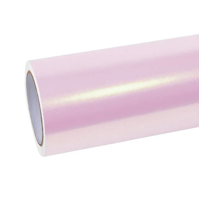 Ravoony Glossy Glazed Pink Gold vinyl wrap film texture · Specced