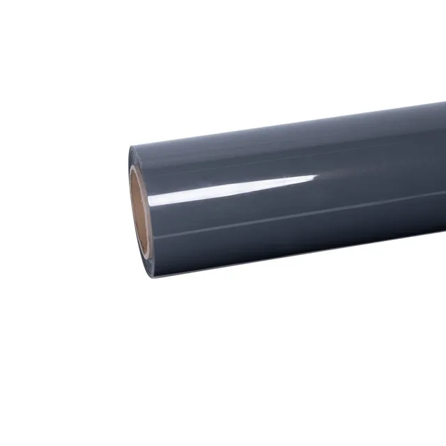 Ravoony Glossy Metallic Tourmalie Grey vinyl wrap film texture · Specced