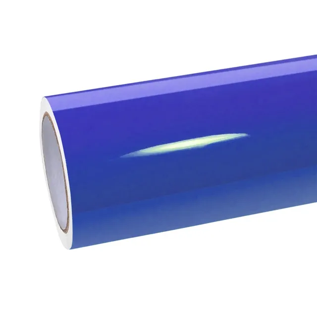 Ravoony Glossy Racing Blue vinyl wrap film texture · Specced