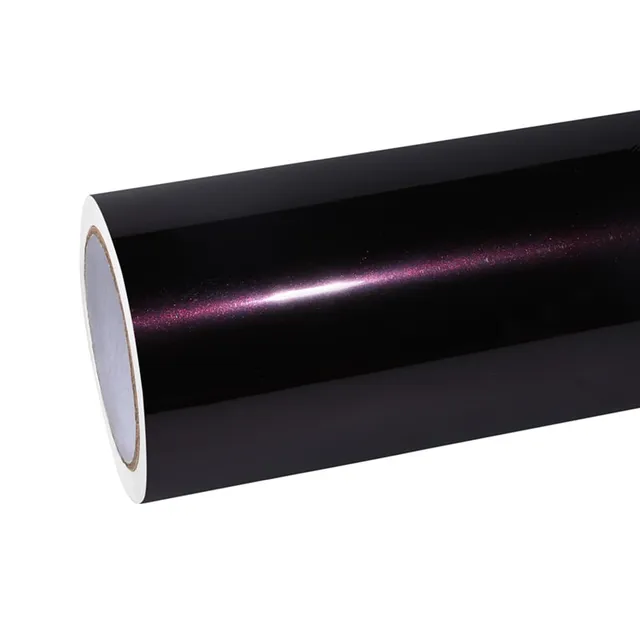 Ravoony Glossy Tourmalie Red vinyl wrap film texture · Specced