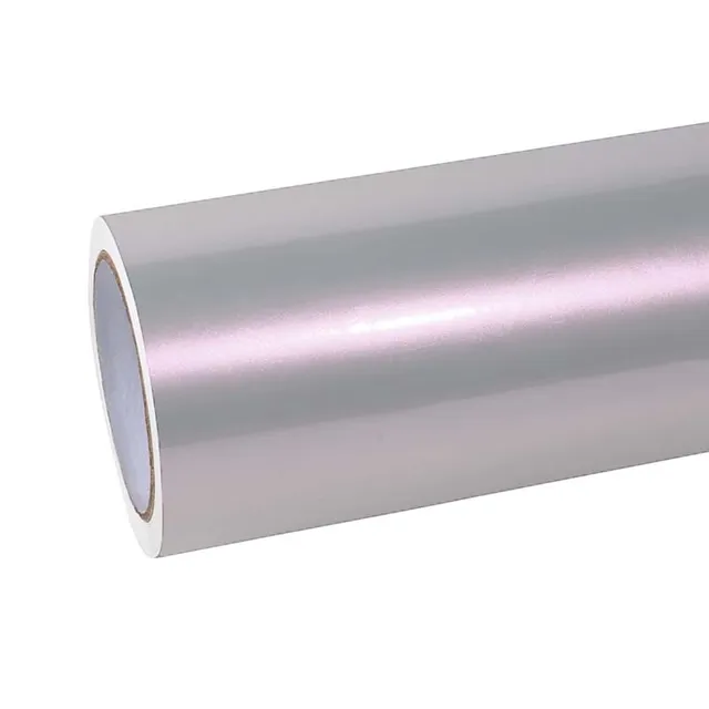 Ravoony Matte Diamond Grey Red Color Flip vinyl wrap film texture · Specced