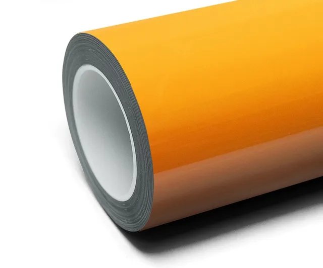 Inozetek Super Gloss Goldenrod vinyl wrap film texture · Specced